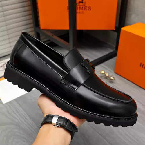 Cheap Hermes Leather Shoes For Men #1380634 Replica Wholesale [$85.00 USD] [ITEM#1380634] on Replica Hermes Leather Shoes