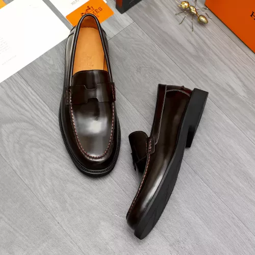 Cheap Hermes Leather Shoes For Men #1380637 Replica Wholesale [$85.00 USD] [ITEM#1380637] on Replica Hermes Leather Shoes