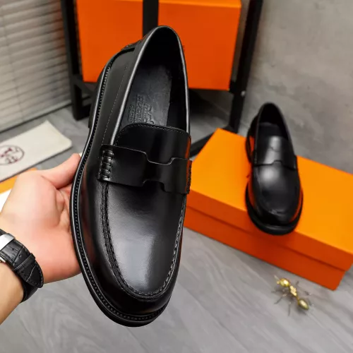 Cheap Hermes Leather Shoes For Men #1380639 Replica Wholesale [$85.00 USD] [ITEM#1380639] on Replica Hermes Leather Shoes