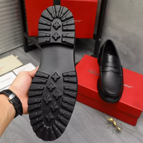 Cheap Salvatore Ferragamo Leather Shoes For Men #1380642 Replica Wholesale [$85.00 USD] [ITEM#1380642] on Replica Salvatore Ferragamo Leather Shoes