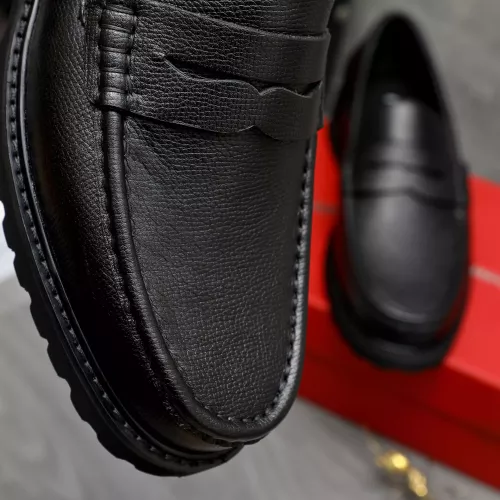 Cheap Salvatore Ferragamo Leather Shoes For Men #1380642 Replica Wholesale [$85.00 USD] [ITEM#1380642] on Replica Salvatore Ferragamo Leather Shoes