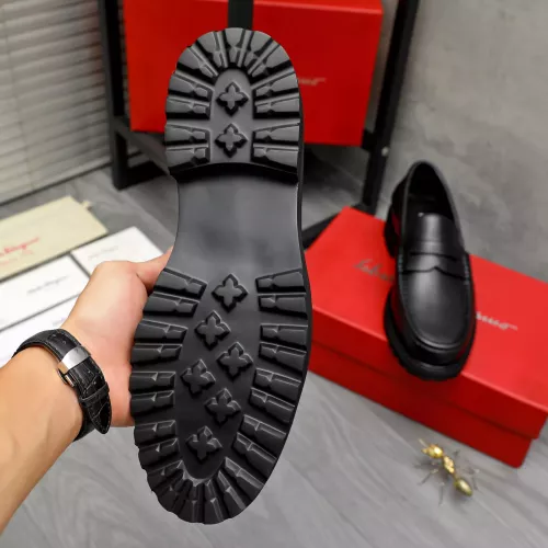 Cheap Salvatore Ferragamo Leather Shoes For Men #1380649 Replica Wholesale [$85.00 USD] [ITEM#1380649] on Replica Salvatore Ferragamo Leather Shoes