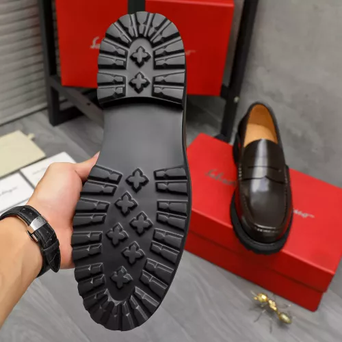 Cheap Salvatore Ferragamo Leather Shoes For Men #1380653 Replica Wholesale [$85.00 USD] [ITEM#1380653] on Replica Salvatore Ferragamo Leather Shoes