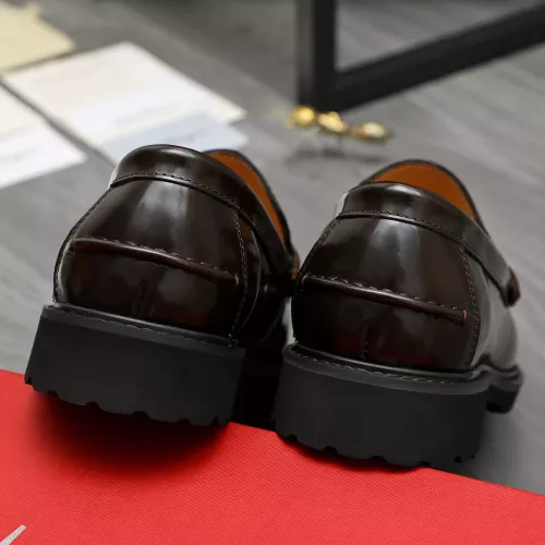 Cheap Salvatore Ferragamo Leather Shoes For Men #1380653 Replica Wholesale [$85.00 USD] [ITEM#1380653] on Replica Salvatore Ferragamo Leather Shoes