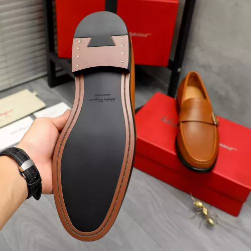 Cheap Salvatore Ferragamo Leather Shoes For Men #1380657 Replica Wholesale [$85.00 USD] [ITEM#1380657] on Replica Salvatore Ferragamo Leather Shoes