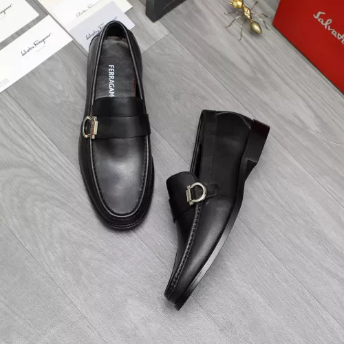 Cheap Salvatore Ferragamo Leather Shoes For Men #1380661 Replica Wholesale [$85.00 USD] [ITEM#1380661] on Replica Salvatore Ferragamo Leather Shoes