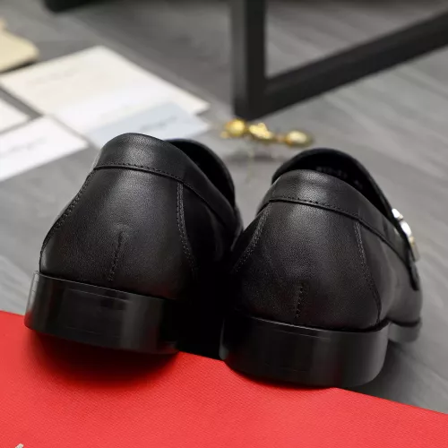 Cheap Salvatore Ferragamo Leather Shoes For Men #1380661 Replica Wholesale [$85.00 USD] [ITEM#1380661] on Replica Salvatore Ferragamo Leather Shoes