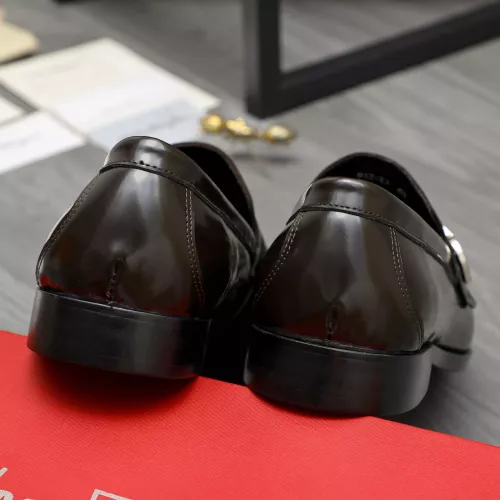 Cheap Salvatore Ferragamo Leather Shoes For Men #1380662 Replica Wholesale [$85.00 USD] [ITEM#1380662] on Replica Salvatore Ferragamo Leather Shoes