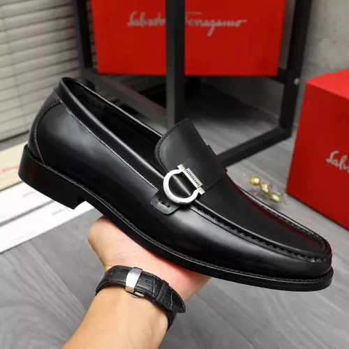 Cheap Salvatore Ferragamo Leather Shoes For Men #1380663 Replica Wholesale [$85.00 USD] [ITEM#1380663] on Replica Salvatore Ferragamo Leather Shoes