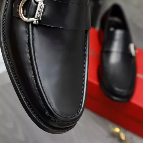 Cheap Salvatore Ferragamo Leather Shoes For Men #1380663 Replica Wholesale [$85.00 USD] [ITEM#1380663] on Replica Salvatore Ferragamo Leather Shoes