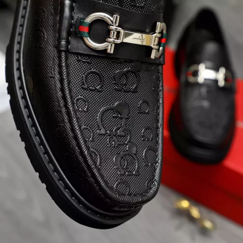 Cheap Salvatore Ferragamo Leather Shoes For Men #1380668 Replica Wholesale [$96.00 USD] [ITEM#1380668] on Replica Salvatore Ferragamo Leather Shoes
