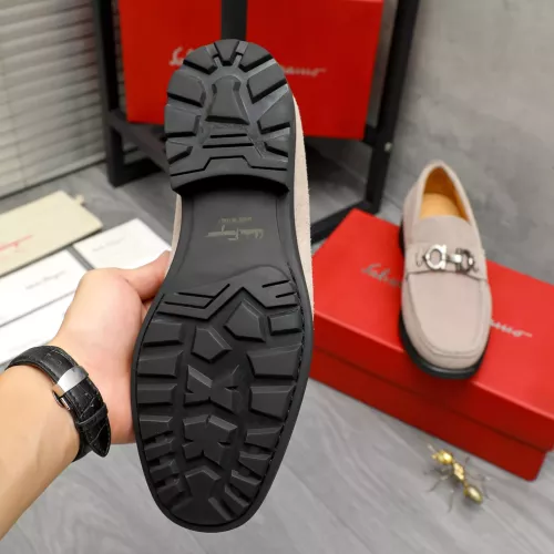 Cheap Salvatore Ferragamo Leather Shoes For Men #1380669 Replica Wholesale [$82.00 USD] [ITEM#1380669] on Replica Salvatore Ferragamo Leather Shoes