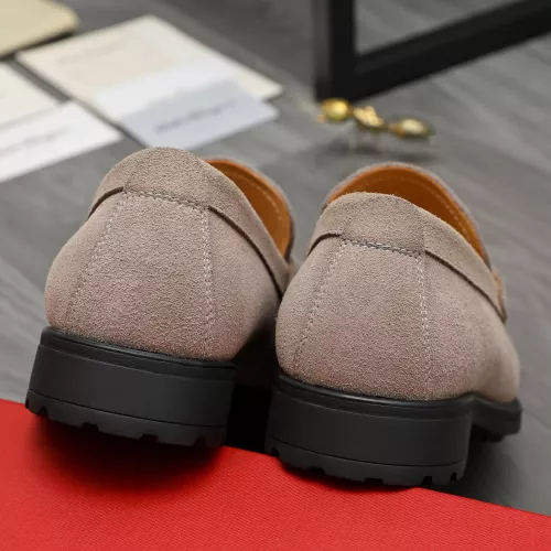 Cheap Salvatore Ferragamo Leather Shoes For Men #1380669 Replica Wholesale [$82.00 USD] [ITEM#1380669] on Replica Salvatore Ferragamo Leather Shoes