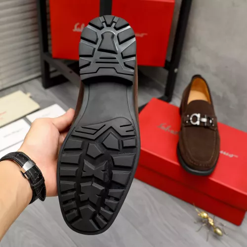 Cheap Salvatore Ferragamo Leather Shoes For Men #1380671 Replica Wholesale [$82.00 USD] [ITEM#1380671] on Replica Salvatore Ferragamo Leather Shoes