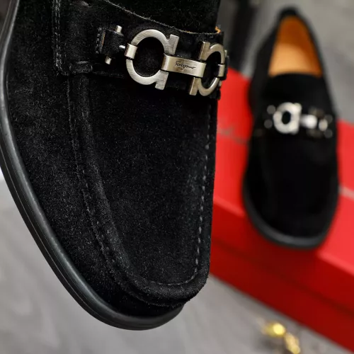 Cheap Salvatore Ferragamo Leather Shoes For Men #1380672 Replica Wholesale [$82.00 USD] [ITEM#1380672] on Replica Salvatore Ferragamo Leather Shoes