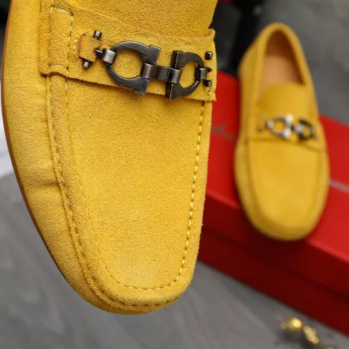 Cheap Salvatore Ferragamo Leather Shoes For Men #1380674 Replica Wholesale [$82.00 USD] [ITEM#1380674] on Replica Salvatore Ferragamo Leather Shoes