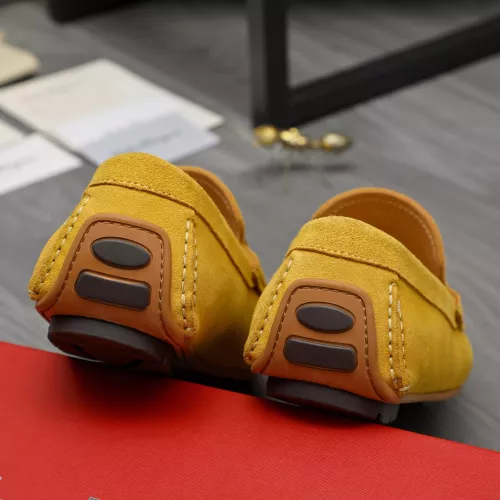 Cheap Salvatore Ferragamo Leather Shoes For Men #1380674 Replica Wholesale [$82.00 USD] [ITEM#1380674] on Replica Salvatore Ferragamo Leather Shoes