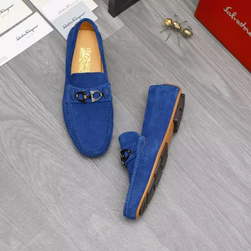 Salvatore Ferragamo Leather Shoes For Men #1380675