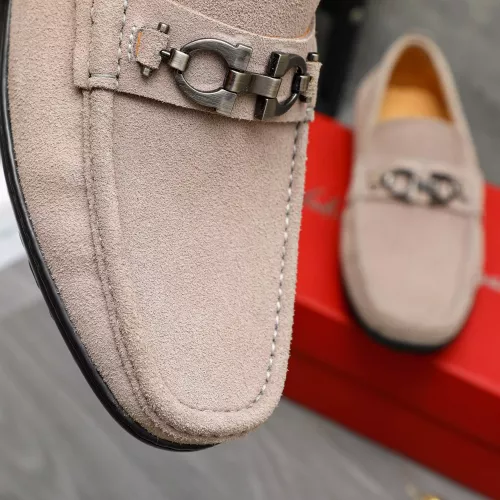 Cheap Salvatore Ferragamo Leather Shoes For Men #1380677 Replica Wholesale [$82.00 USD] [ITEM#1380677] on Replica Salvatore Ferragamo Leather Shoes