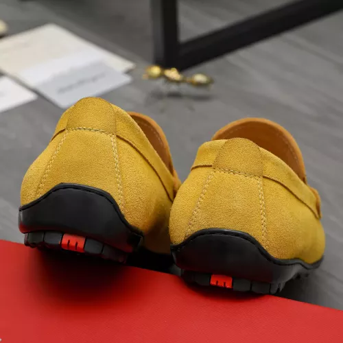 Cheap Salvatore Ferragamo Leather Shoes For Men #1380678 Replica Wholesale [$82.00 USD] [ITEM#1380678] on Replica Salvatore Ferragamo Leather Shoes