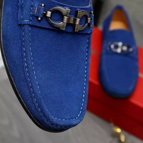 Cheap Salvatore Ferragamo Leather Shoes For Men #1380679 Replica Wholesale [$82.00 USD] [ITEM#1380679] on Replica Salvatore Ferragamo Leather Shoes