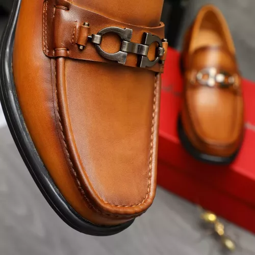 Cheap Salvatore Ferragamo Leather Shoes For Men #1380680 Replica Wholesale [$85.00 USD] [ITEM#1380680] on Replica Salvatore Ferragamo Leather Shoes