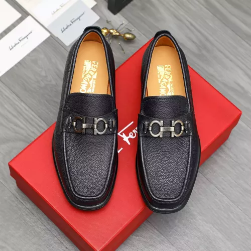 Cheap Salvatore Ferragamo Leather Shoes For Men #1380681 Replica Wholesale [$85.00 USD] [ITEM#1380681] on Replica Salvatore Ferragamo Leather Shoes