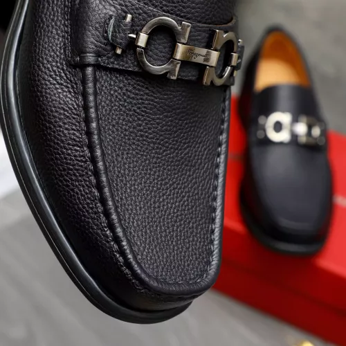 Cheap Salvatore Ferragamo Leather Shoes For Men #1380681 Replica Wholesale [$85.00 USD] [ITEM#1380681] on Replica Salvatore Ferragamo Leather Shoes
