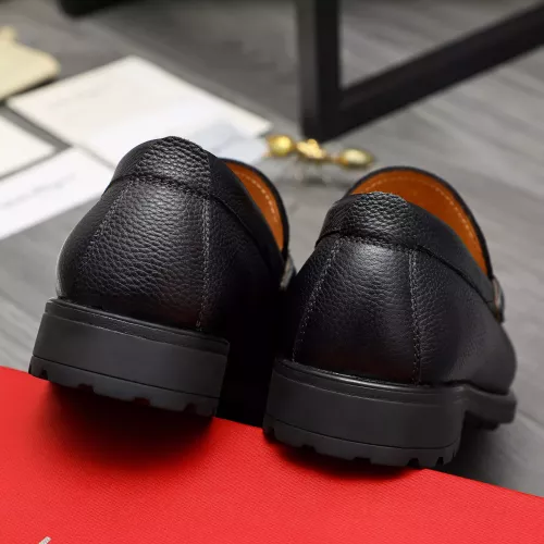 Cheap Salvatore Ferragamo Leather Shoes For Men #1380681 Replica Wholesale [$85.00 USD] [ITEM#1380681] on Replica Salvatore Ferragamo Leather Shoes