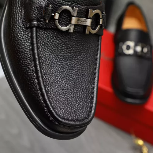 Cheap Salvatore Ferragamo Leather Shoes For Men #1380682 Replica Wholesale [$85.00 USD] [ITEM#1380682] on Replica Salvatore Ferragamo Leather Shoes