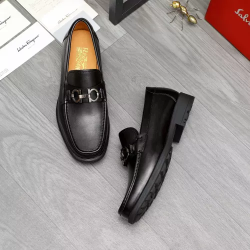 Salvatore Ferragamo Leather Shoes For Men #1380683