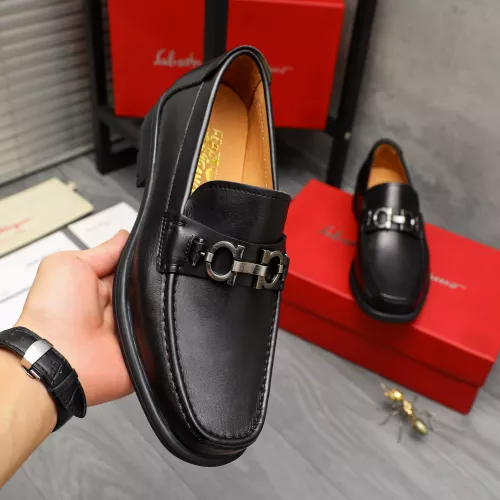 Cheap Salvatore Ferragamo Leather Shoes For Men #1380683 Replica Wholesale [$85.00 USD] [ITEM#1380683] on Replica Salvatore Ferragamo Leather Shoes