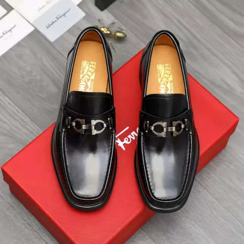 Cheap Salvatore Ferragamo Leather Shoes For Men #1380686 Replica Wholesale [$85.00 USD] [ITEM#1380686] on Replica Salvatore Ferragamo Leather Shoes
