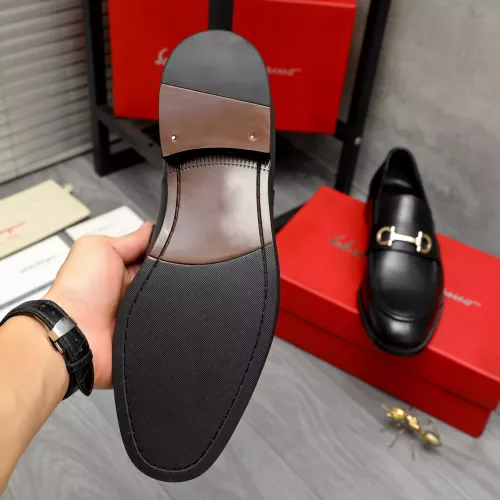 Cheap Salvatore Ferragamo Leather Shoes For Men #1380698 Replica Wholesale [$85.00 USD] [ITEM#1380698] on Replica Salvatore Ferragamo Leather Shoes