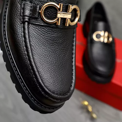 Cheap Salvatore Ferragamo Leather Shoes For Men #1380707 Replica Wholesale [$85.00 USD] [ITEM#1380707] on Replica Salvatore Ferragamo Leather Shoes