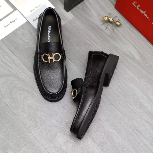 Salvatore Ferragamo Leather Shoes For Men #1380711
