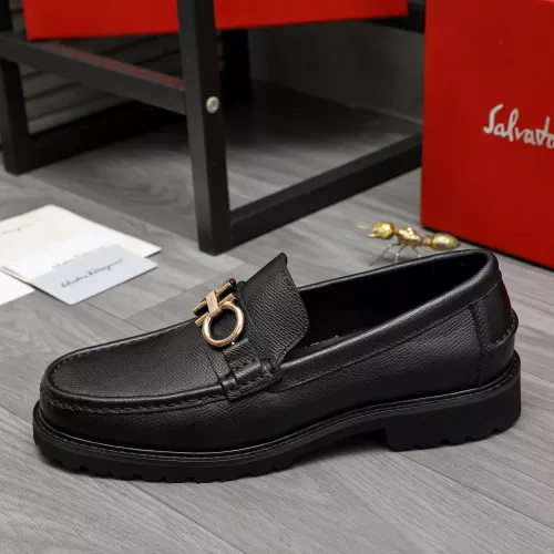 Cheap Salvatore Ferragamo Leather Shoes For Men #1380711 Replica Wholesale [$85.00 USD] [ITEM#1380711] on Replica Salvatore Ferragamo Leather Shoes