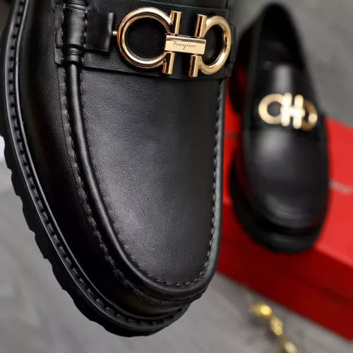 Cheap Salvatore Ferragamo Leather Shoes For Men #1380713 Replica Wholesale [$85.00 USD] [ITEM#1380713] on Replica Salvatore Ferragamo Leather Shoes