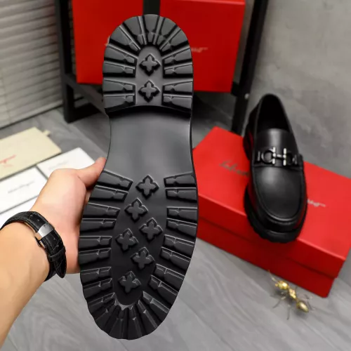 Cheap Salvatore Ferragamo Leather Shoes For Men #1380725 Replica Wholesale [$85.00 USD] [ITEM#1380725] on Replica Salvatore Ferragamo Leather Shoes