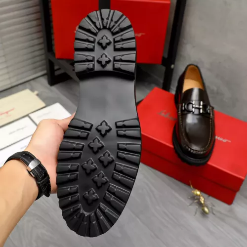 Cheap Salvatore Ferragamo Leather Shoes For Men #1380726 Replica Wholesale [$85.00 USD] [ITEM#1380726] on Replica Salvatore Ferragamo Leather Shoes