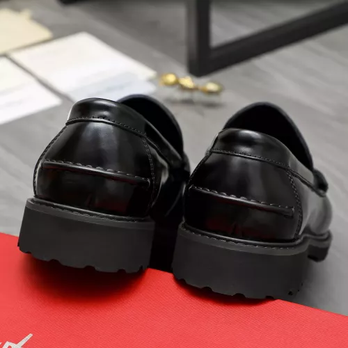 Cheap Salvatore Ferragamo Leather Shoes For Men #1380727 Replica Wholesale [$85.00 USD] [ITEM#1380727] on Replica Salvatore Ferragamo Leather Shoes