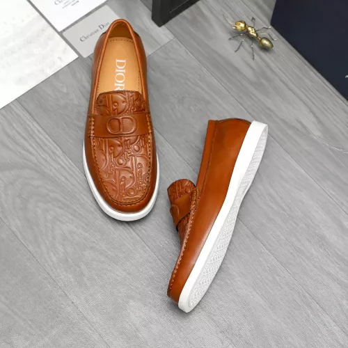 Cheap Christian Dior Leather Shoes For Men #1380730 Replica Wholesale [$88.00 USD] [ITEM#1380730] on Replica Christian Dior Leather Shoes
