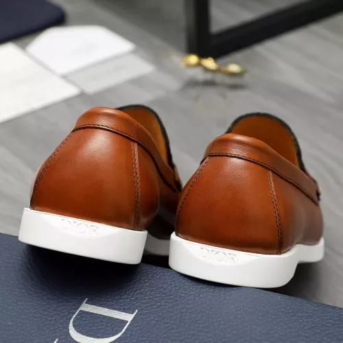 Cheap Christian Dior Leather Shoes For Men #1380730 Replica Wholesale [$88.00 USD] [ITEM#1380730] on Replica Christian Dior Leather Shoes