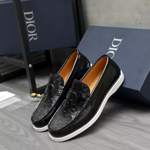 Cheap Christian Dior Leather Shoes For Men #1380732 Replica Wholesale [$88.00 USD] [ITEM#1380732] on Replica Christian Dior Leather Shoes