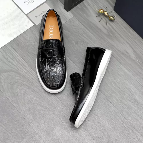 Cheap Christian Dior Leather Shoes For Men #1380732 Replica Wholesale [$88.00 USD] [ITEM#1380732] on Replica Christian Dior Leather Shoes