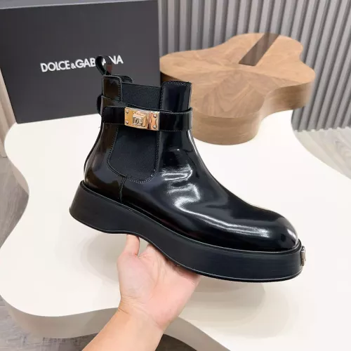 Cheap Dolce &amp; Gabbana D&amp;G Boots For Men #1380782 Replica Wholesale [$158.00 USD] [ITEM#1380782] on Replica Dolce &amp; Gabbana D&amp;G Boots