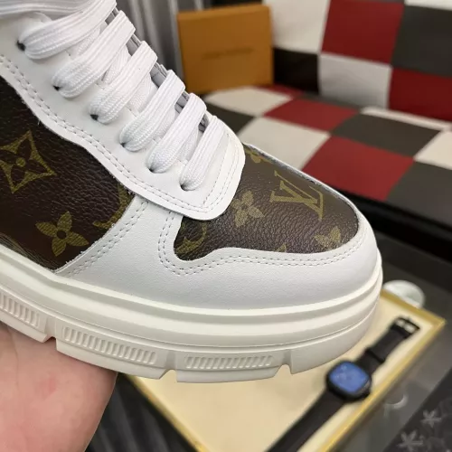 Cheap Louis Vuitton High Tops Shoes For Men #1380798 Replica Wholesale [$82.00 USD] [ITEM#1380798] on Replica Louis Vuitton High Tops Shoes