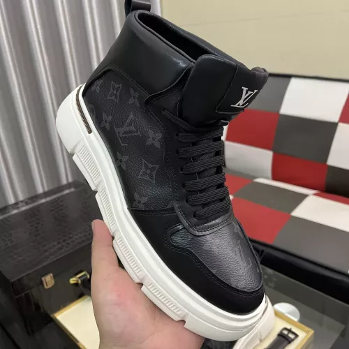 Cheap Louis Vuitton High Tops Shoes For Men #1380799 Replica Wholesale [$82.00 USD] [ITEM#1380799] on Replica Louis Vuitton High Tops Shoes