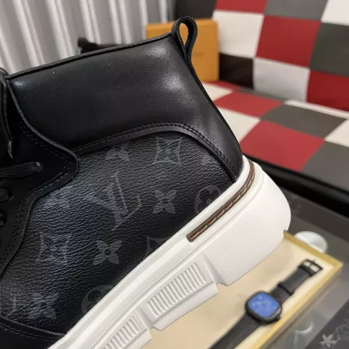 Cheap Louis Vuitton High Tops Shoes For Men #1380799 Replica Wholesale [$82.00 USD] [ITEM#1380799] on Replica Louis Vuitton High Tops Shoes