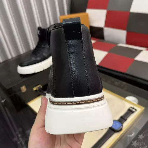 Cheap Louis Vuitton High Tops Shoes For Men #1380799 Replica Wholesale [$82.00 USD] [ITEM#1380799] on Replica Louis Vuitton High Tops Shoes